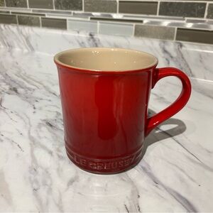 Le Creuset mug cherry ombre tea coffee mug